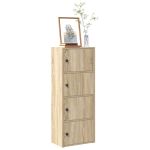 Bibliotecă, stejar sonoma, 40x24x102 cm, lemn prelucrat GartenMobel Dekor