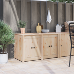 Dulap de bucătărie de exterior 106x55x64 cm Lemn masiv de pin GartenMobel Dekor