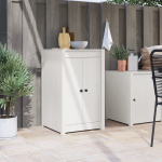 Uși pentru bucătării exterioare Alb 50x9x82 cm Lemn masiv de pin GartenMobel Dekor