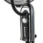 Ventilator cu pulverizare apa Zass ZMF 01 Black cu pulverizare super fina 320 ml/h, Putere 75W, 3,2L capacitate rezervor, 3 trepte ProDesign DailyAppliances