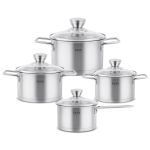 Set Oale Inox cu capac Zass Gourmet ZG-SCS 03 ProDesign DailyAppliances