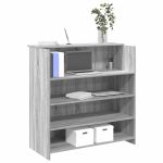 Birou de recepție Gri Sonoma 100x50x103,5 cm Lemn prelucrat GartenMobel Dekor