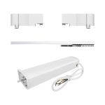 Set Motor LUXION + Sina Draperie cu Deschiere Laterala, Lungime 3M, Control Telefon SmartElectro IntelligentHouse