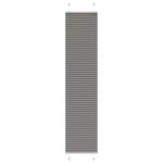 Jaluză plisată Antracit 50x200 cm Lățime țesătură 49,4 cm GartenMobel Dekor