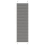 Jaluză plisată Antracit 55x200 cm Lățime țesătură 54,4 cm GartenMobel Dekor