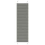 Jaluză plisată Antracit 65x200 cm Lățime țesătură 64,4 cm GartenMobel Dekor