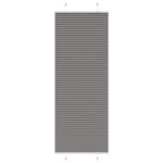 Jaluză plisată Antracit 70x200 cm Lățime țesătură 69,4 cm GartenMobel Dekor