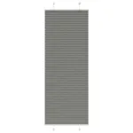 Jaluză plisată Antracit 80x200 cm Lățime țesătură 79,4 cm GartenMobel Dekor