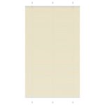 Jaluză plisată Crem 110x200 cm Lățime țesătură 109,4 cm GartenMobel Dekor