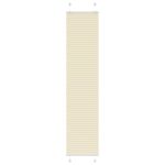 Jaluză plisată Crem 40x200 cm Lățime țesătură 39,4 cm GartenMobel Dekor