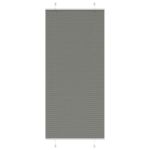 Jaluzea plisată Antracit 95x200 cm Lățime țesătură 94,4 cm GartenMobel Dekor