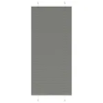 Jaluzea plisată Antracit 95x200 cm Lățime țesătură 94,4 cm GartenMobel Dekor