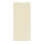 Jaluzea plisată Crem 95x200 cm Lățime țesătură 94,4cm GartenMobel Dekor