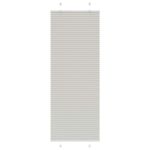 Jaluzea plisată gri deschis 75x200cm Lățime țesătură 74,4 cm GartenMobel Dekor