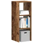 Bibliotecă stivuabilă, lemn vechi 30x30x80 cm, lemn prelucrat GartenMobel Dekor