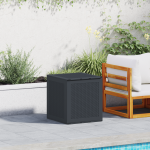 Cutie de Depozitare Antracit 55x53x57 cm PP GartenMobel Dekor