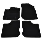 Covorase mocheta Dacia Logan 11/2012- Negru, set de 4 bucati AutoDrive ProParts