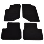 Covorase mocheta Peugeot 207 SW/Combi/Break 7/2007- si Peugeot 207 cu 3 si 5usi 5/2006-3/2012, Negru, set de 4 bucati AutoDrive ProParts