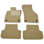 Covorase mocheta Seat Leon (5F) 2012-12.2020, culoare Bej, set de 4 bucati AutoDrive ProParts