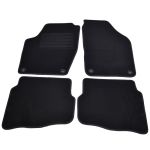 Covorase mocheta VW Polo 3/5usi (modelul 9N) 11/2001-8/2009 Negru, set de 4 bucati AutoDrive ProParts
