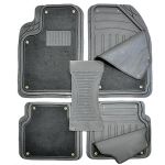 Set covorase auto din mocheta si cauciuc Combination universale, 5 buc. AutoDrive ProParts