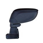 Cotiera BestAutoVest pentru Dacia Logan 2017-, Logan MCV 2017- , Sandero 2 2017-, rabatabila cu capac culisabil imbracat in piele eco AutoDrive ProParts