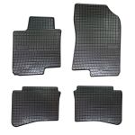 Set covorase auto din cauciuc Hyundai I20 II, III 2014-, presuri BestAutoVest, negre, 4 buc. AutoDrive ProParts