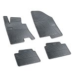 Set covorase auto din cauciuc Kia Ceed 2 2012-2018, presuri BestAutoVest, negre, 4 buc AutoDrive ProParts