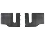 Set covorase auto din cauciuc Mazda 5 din 2005-2010 Premacy 2005-2010 pentru Randul Al Treilea de scaune, presuri BestAutoVest, negre, 2 buc. AutoDrive ProParts