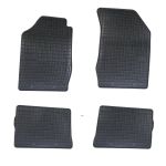 Set covorase auto din cauciuc Renault Clio 2 1998-2005, Thalia I,II 1999-2013, Negru, presuri BestAutoVest, negre, 4 buc. AutoDrive ProParts