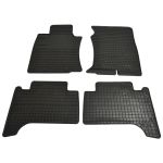 Set covorase auto din cauciuc Toyota Land Cruiser 120 2002-2009 Land Cruiser 150 PRADO 2009-2016, presuri BestAutoVest, negre, 4 buc. AutoDrive ProParts