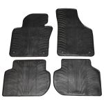 Set covorase auto din cauciuc Vw Jetta 6 (162) 2011-2018, Negru, Gledring, 4 buc. AutoDrive ProParts