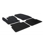 Set covorase auto din cauciuc Ford Transit Connect Combi Furgon (L1/L2) 2014-, Negru, Gledring, 4 buc. AutoDrive ProParts
