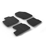 Set covorase auto din cauciuc Honda Civic 2012-04.2017, 5 usi, (doar motorizari Diesel), Negru, Gledring, 4 buc. AutoDrive ProParts