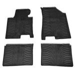 Set covorase auto din cauciuc Hyundai I40 2011-, (5 locuri), Negru, Gledring, 4 buc. AutoDrive ProParts