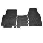 Set covorase auto din cauciuc Opel Vivaro/ Renault Trafic 2001-2009/ 2010-10.2014 (cargo), Negru, Gledring, 3 buc. AutoDrive ProParts