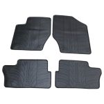 Set covorase auto din cauciuc Peugeot 307 2001-2008, Peugeot 308 2007-09.2013 Hatchback/ Combi, Negru, Gledring, 4 buc. AutoDrive ProParts
