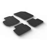 Set covorase auto din cauciuc Suzuki Swift 2010-04.2017, 5 usi, Negru, Gledring, 4 buc. AutoDrive ProParts