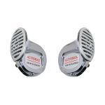 Set 2 claxoane auto Automax 12V cromate cu tonuri inalte si joase AutoDrive ProParts