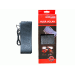 Husa volan cu snur Neagra , material cauciucat, diametru 37-39cm AutoDrive ProParts