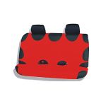 Huse scaune auto tip maieu spate Rosu, pentru bancheta spate AutoDrive ProParts