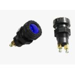 Lumina martor BestAutoVest cu bec ba9s, 12V, 2w, diametru 24mm, diametru filet 15mm, albastru AutoDrive ProParts