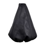 Mason schimbator de viteze din piele naturala, Culoare Negru, husa schimbator AutoDrive ProParts