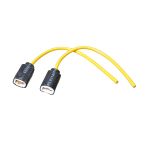 Mufa bec ceramica pentru soclu H1 cu cablu 15 cm, mufa bec H1 AutoDrive ProParts