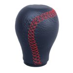 Ornament schimbator de viteze Piele neagra cu cusatura Rosie , inaltime 72cm , 1 buc. AutoDrive ProParts