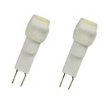 Set 2 becuri auto Vecta 12V T5 W2x4.6d cu 1 led SMD 5050SMD , alb AutoDrive ProParts