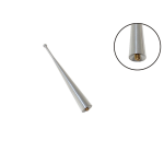Tija antena auto Automax 10cm cromat, filet de 5 mm AutoDrive ProParts