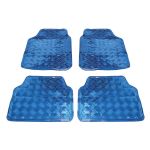 Covorase auto imitatie aluminiu Albastru, model universal 4buc, marca Streetwize AutoDrive ProParts