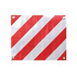 Element reflectorizant PVC pe suport fix 50x40 , placa semnalizare gabarit depasit , 1 buc. AutoDrive ProParts
