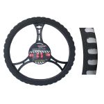 Husa volan gri, din burete, diametru 37-39cm AutoDrive ProParts